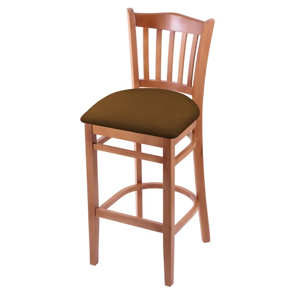 25" Counter Stool, Medium Finish, Canter Thatch Seat
